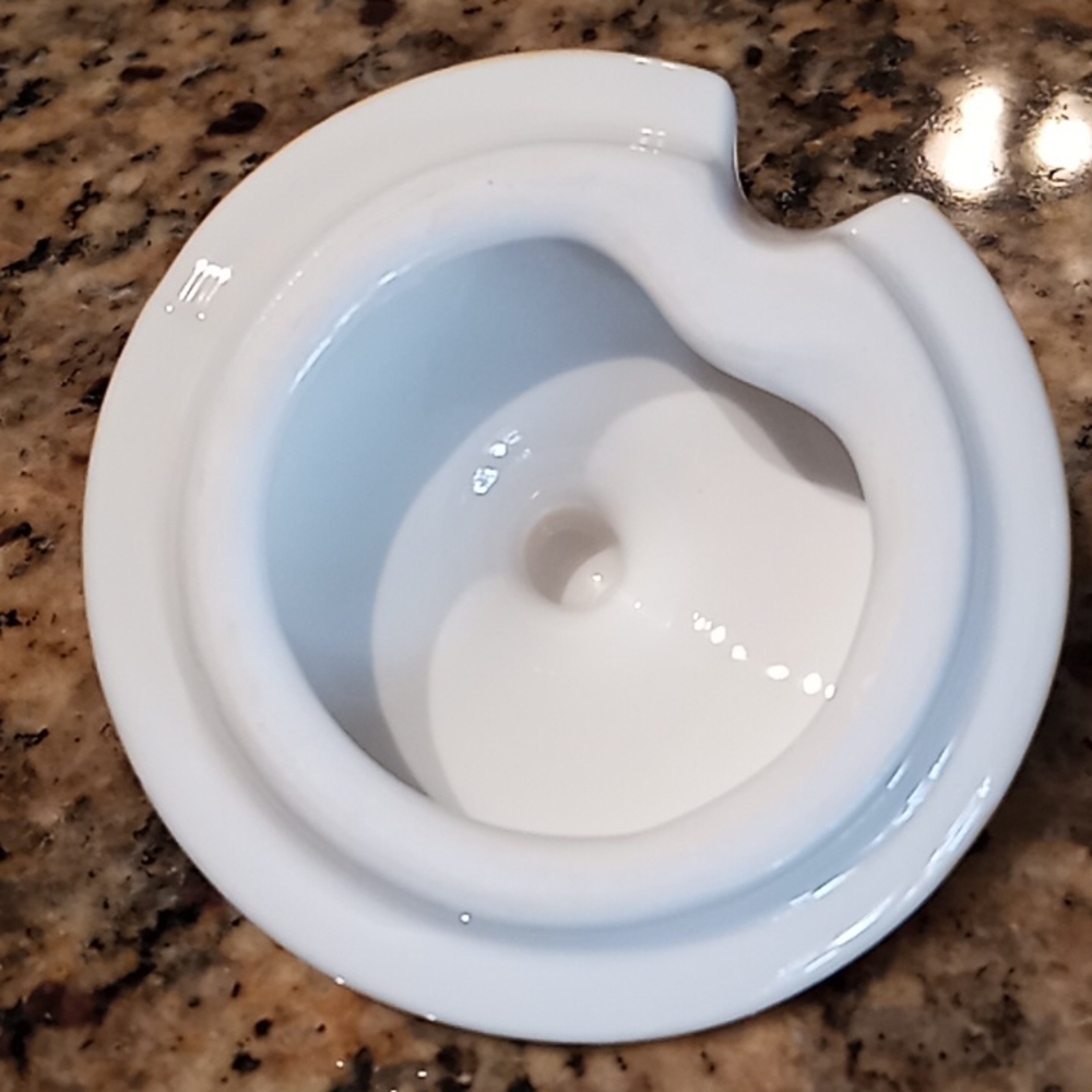 Oneida Sunset Bouquet Creamer And Sugar Dish With Notched Lid. Hand Painted. - Picture 11 of 16